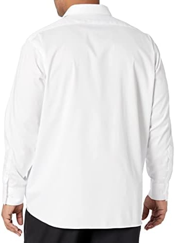 Van Heusen Men's Fit Dress Shirt Ultra Wrinkle Flex Flex Collar Strech