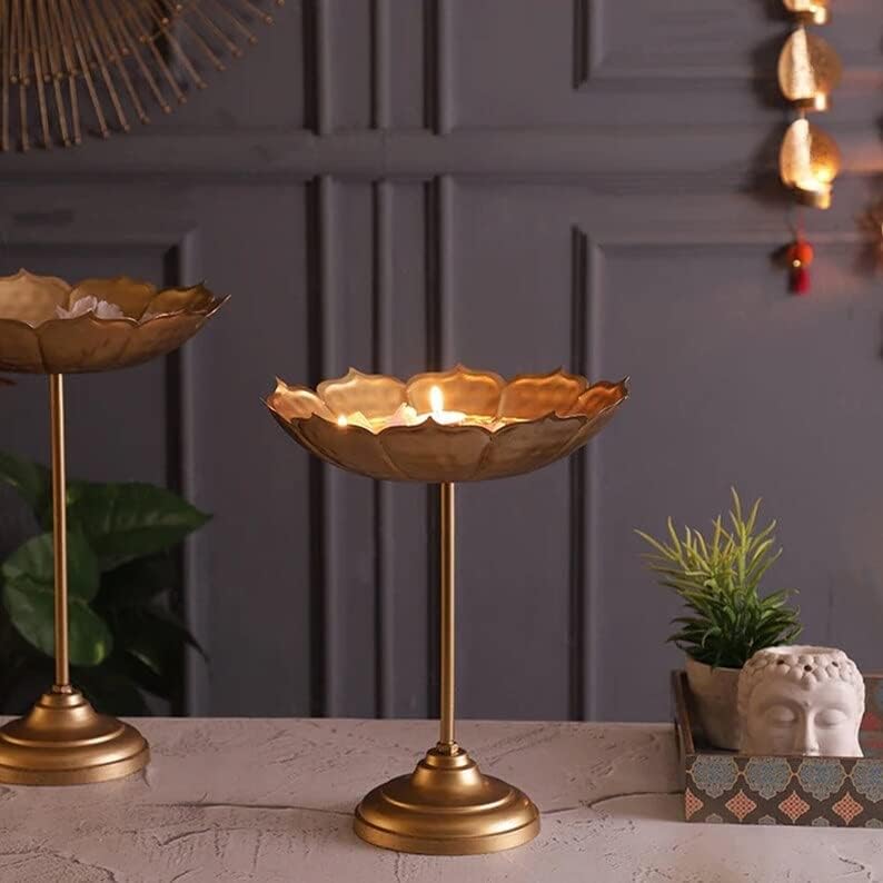 AR VALLEY Decorative Urli Bowl para decoração e decoração de escritório Designer atraente designer tradicional Pooja Bowl