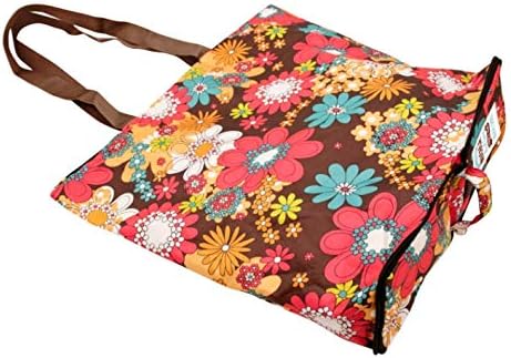 Fab Girl Sacos dobráveis ​​- Bolsa de ombro ecologicamente correto - bolsa reutilizável ou bolsa para mamãe - bolsa de utilidade