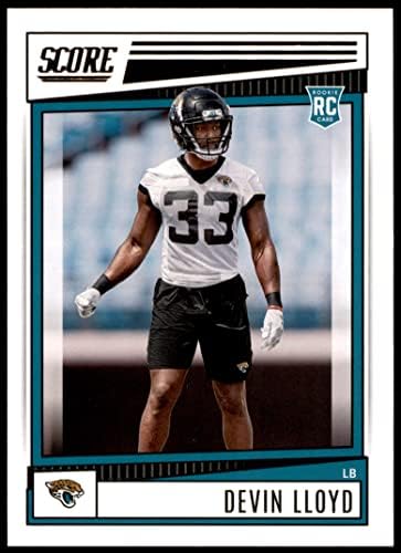 2022 Pontuação # 350 Devin Lloyd Jacksonville Jaguars NM/MT Jaguars