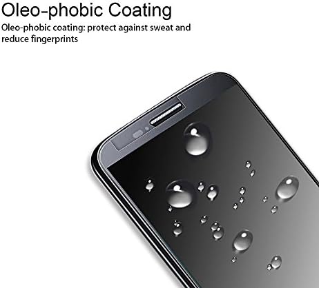 SuperShieldz projetado para Nokia 6 Protetor de tela de vidro temperado, 0,33 mm, anti -arranhão, bolhas sem bolhas