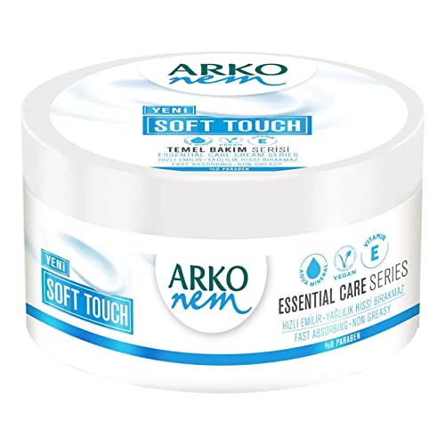 Creme hidratante de Arko do corpo e face hidratante para o creme de pele seca 8,60 oz jar | Creme de cara de mão | Creme hidratante | Skincare diário, absorvente rápido.
