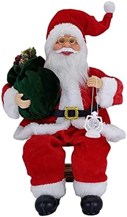 Decorações de Natal Pifude Papai Noel Figura Figura de Natal Ornamento pendurado Ornamento de Natal Doll Papai Noel