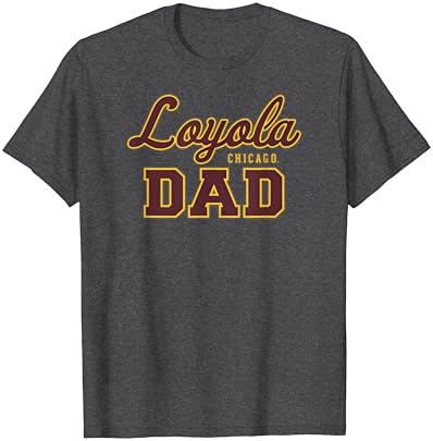 T-shirt de papai da Universidade Loyola University Chicago