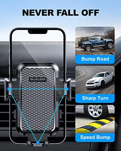 Guanda Technologies co., Ltd. Clipe de ventilação de montagem por telefone do carro e suporte de telefone de grampo