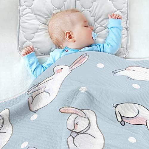 Coelhinhos de páscoa mchiver cobertores de bebê para meninas meninos recebendo cobertores menina cobertor cobertor cobertor