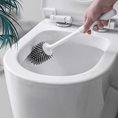 Acessórios para o banheiro pincel de escova de vaso sanitário, escova de vaso sanitário cabeças de borracha de limpeza de limpeza para banheiro limpeza doméstica Acessórios para o banheiro escova de vaso sanitário