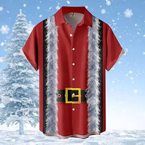 Mens Aloha Camisa Floral Dress Shirt camisetas para homens Camisas de pesca personalizadas Button Casual Down Down Christmas