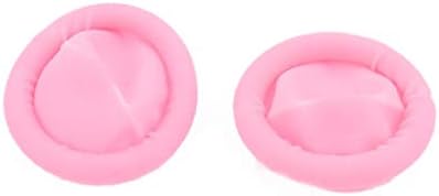 X-Dree 500pcs Cots de dedos protetor anti estático r-u-bber l-a-tex maca de dedos disputa rosa (rosa eliminabile delle