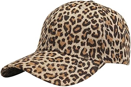 Chapéu de beisebol de leopardo SSDXY para homens HAT CHAPETA MENINOR STAPBACK AJUSTÁVEL STRAPBACK UNLIONSTRUCTED CLOTOMBALL CAPS
