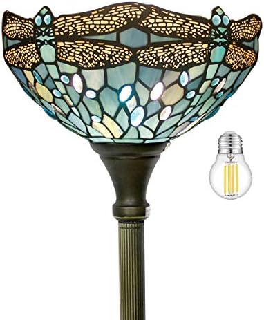 WerFactory Tiffany Lamp Stained Lamp Base Lâmpada Base Estilo Decorativo Quarto