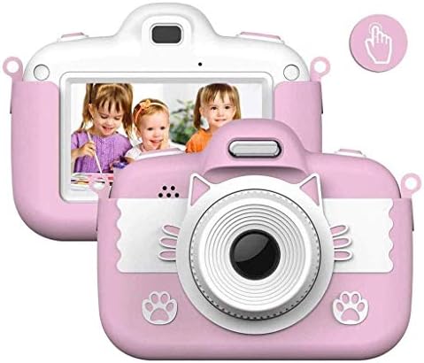 Câmera infantil de Lkyboa, câmera digital para presentes infantis, câmera para crianças de 3 a 10 anos de idade, toque em tela
