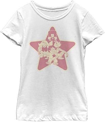 T-shirt de tiro de tiro para crianças do Steven Universo