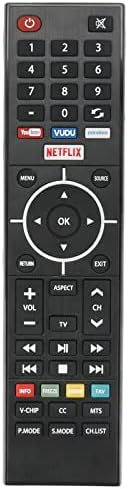 Novo controle remoto substituído para Westinghouse Smart 4K TV WD40FB2530 WE55UDT108 WE50UB4417 WE55UB4417 PERpascin