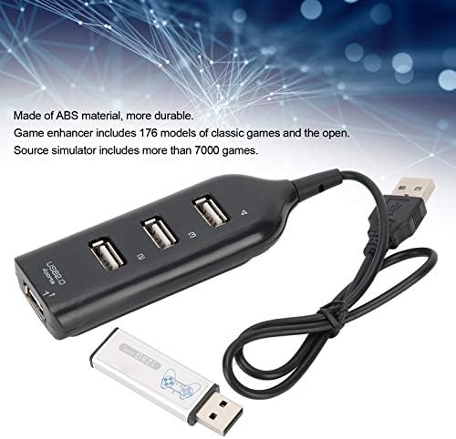 SoCobeta 128 GB Expansion Memory Stick Game Enhancer com Connection Suporte Double Play para PS1 Mini DN Game Box