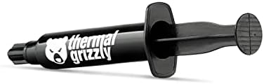 Gordura térmica térmica Grizzly Kryonaut - 11,1 grama Conjunto - 1x Aplicador Extra e 2x Espátula Extra e 6x Cpu Pads de limpeza