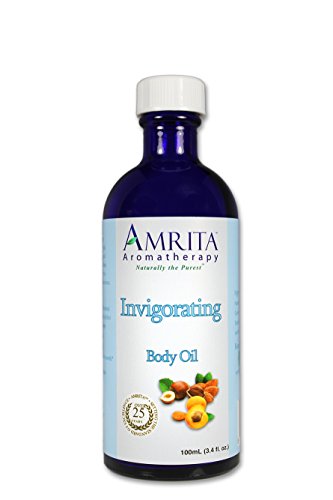 AROMATEPIA DE AMRITA: Revigorante massagem e óleo corporal com óleos essenciais puro e terapêutico de manjericão e alecrim