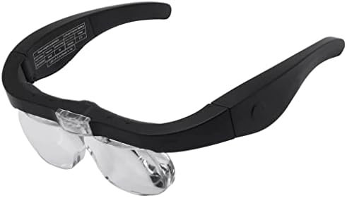 UXZDX GLASS GLASS 4 Lentes recarregáveis ​​com luz para leitura de reparo de joalheiros Wear Wear