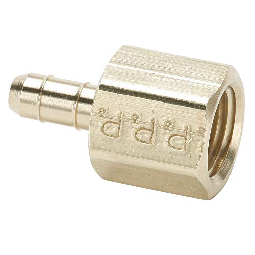 Parker Hannifin 26-4-2 DuBl-Barb Brass Body Female Connecting Fitting, Thread de 1/4 de Barb x 1/8