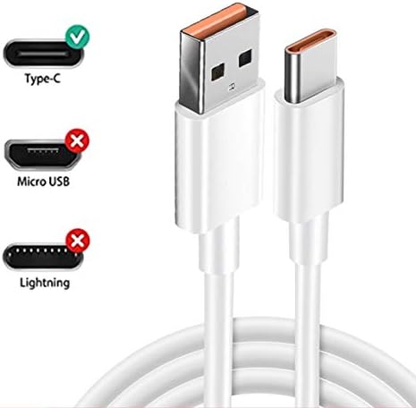 5ft USB Tipo C Parede C rápida encadeamento do cabo de carregamento do cabo do cabo do cabo de carga para JBL Carga 5 4, JBL Flip