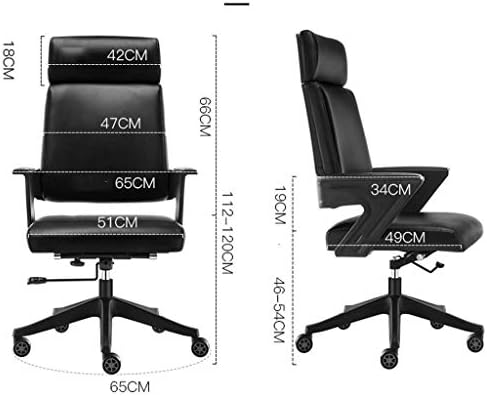 YGQBGY Escritório Executivo Ergonômico Pesado Computador Câmara Cadeira de Mesa Ajustada Cadeira de Média de Cadeira de Cadeira