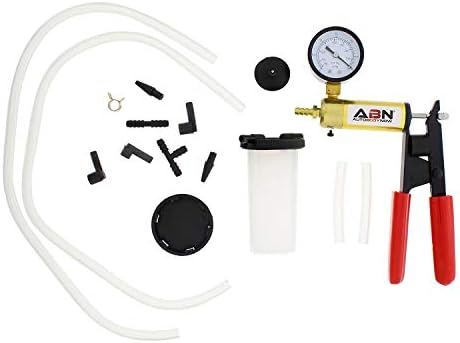 Kit de sangramento do freio ABN Bomba de vácuo universal e testador de sangramento do freio Conjunto para serviço automotivo