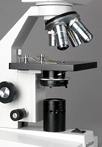 Microscópio biológico binocular AMSCOPE B100C
