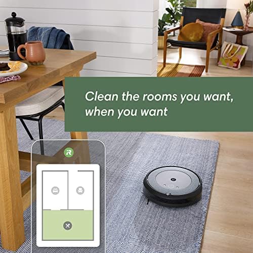 IroBot Roomba i4+ EVO Robot Vacuum com descarte automático de sujeira - se esvazia por até 60 dias, mapeamento conectado Wi -Fi, compatível com Alexa, ideal para cabelos de estimação, tapetes