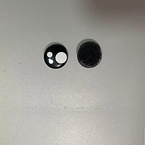 100pcs 8-14mm Black White plástico boneca olhos DIY Fazendo olhos de fundo liso para animais de pelúcia kawaii amigurumi Olhos artesanais