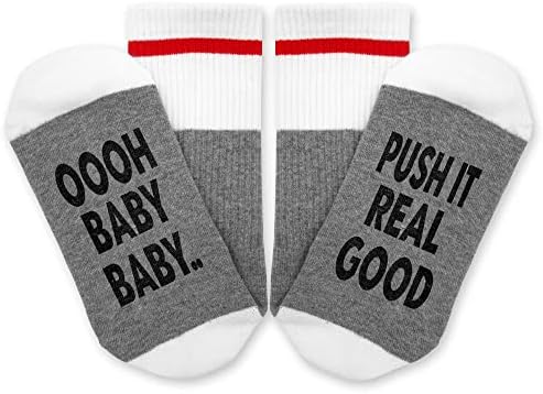 Oooh baby baby .. empurre meias muito boas, meias de presente para mamãe, presente de gravidez, presente de mãe nova, presente
