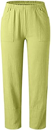 Pontas de costura de cor para mulheres de cor de algodão Casual Women Sexy Pants gostosas de verão shorts casuais na cintura
