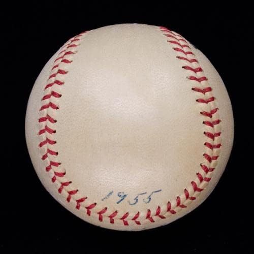 Escasso Dick Coffman Single assinado Baseball 1927-1940 D. 1972 JSA BB11981 - Bolalls autografados