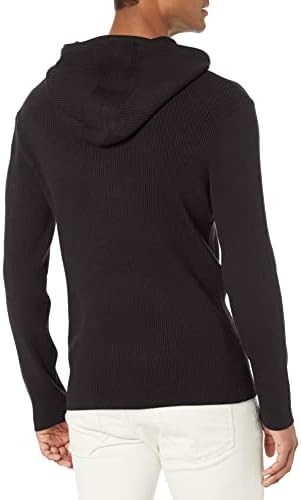 Karl Lagerfeld Paris Men's Soft Ritbed Hoodie