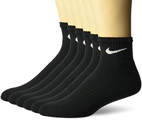 Nike Women's Performance Cushion Quarter Socks com banda