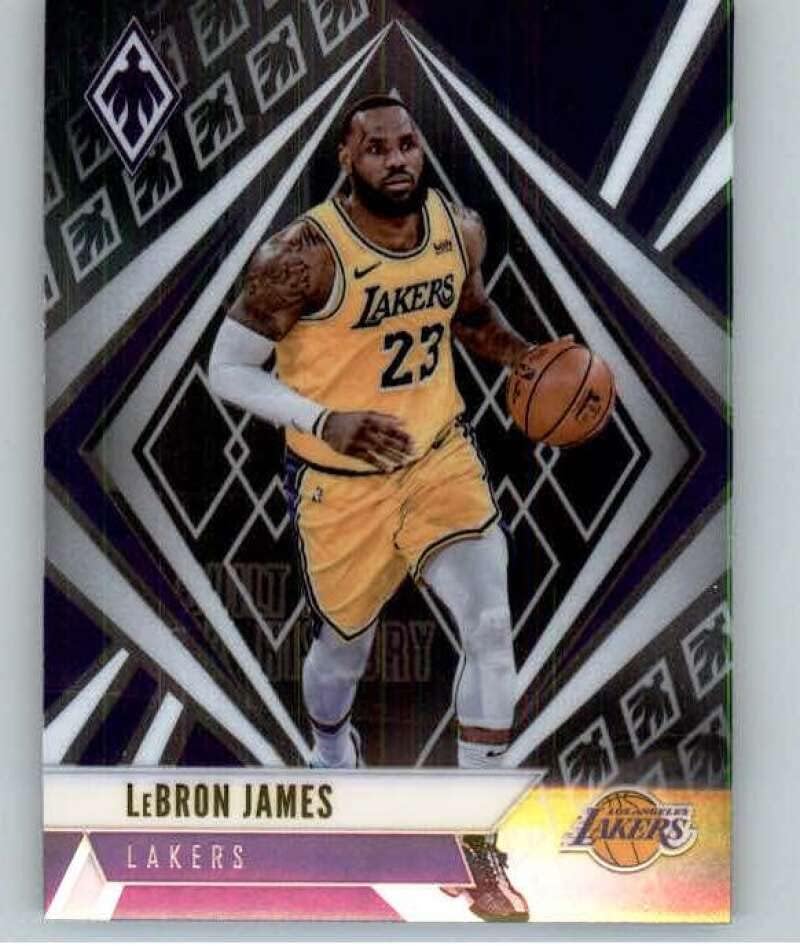 2020-21 Panini Chronicles 577 LeBron James Los Angeles Lakers NBA Basketball Trading Card