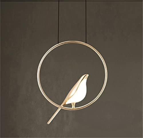 Lustres de pássaros com iluminação de noz lustres de pássaros lâmpada de iluminação interna quartos de cozinha decoração de decoração
