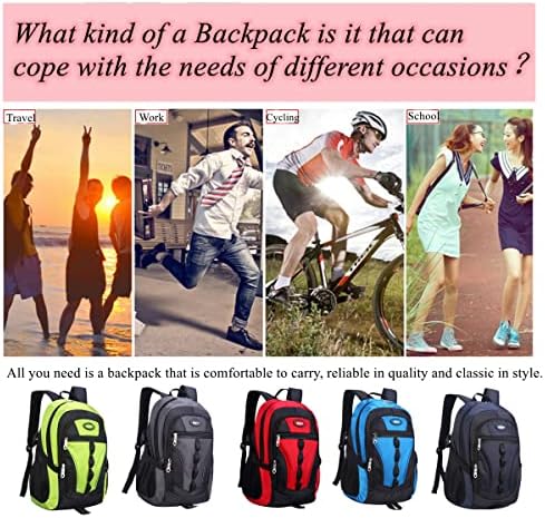 Vidoscla adolescente meninos adolescentes esportes de cor para crianças backpack backpack intermediário/ensino médio sacar
