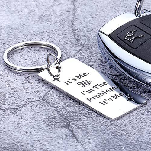 Presentes de amantes da música para mulheres TS fãs Keychain para adolescente menina melhor amiga Irmã Aniversário Presentes de Natal