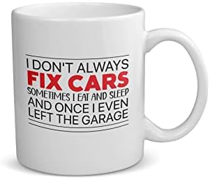 Caneca de café mecânico, presentes engraçados para mecânico de automóveis, quase um técnico automotivo, consertando carros