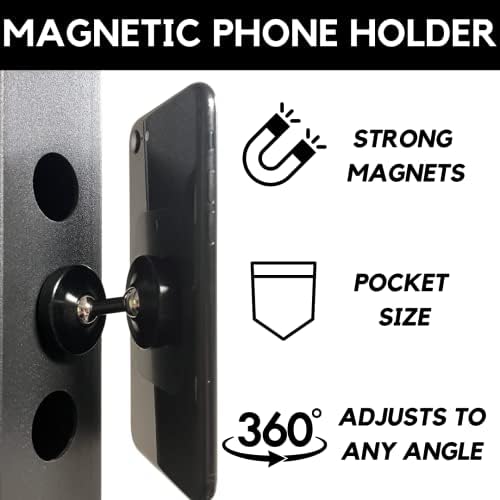 Rising Warrior Extra forte portão magnético Montante do telefone | Se encaixa na maioria dos telefones | Ímã de dupla