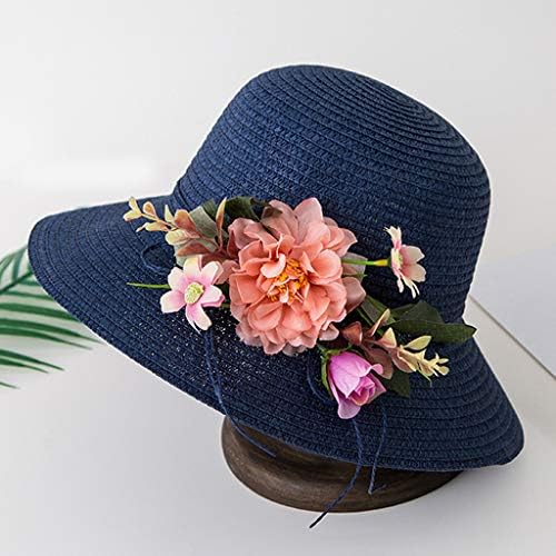 Chapéu chapéu de palha chapé o sol chapéu meninas respiráveis ​​verão menino menino bebê crianças flores chapéu design de crianças