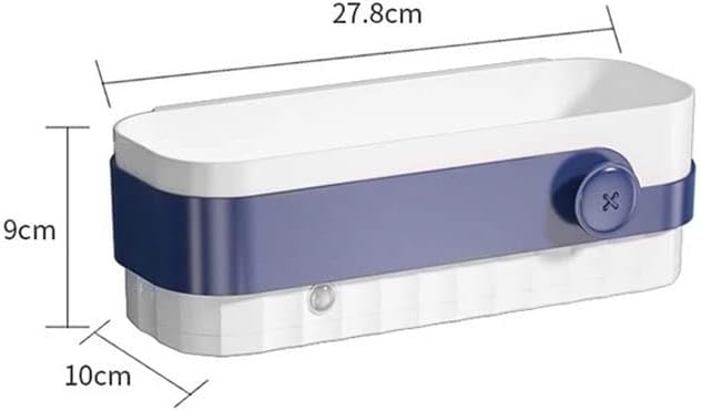 Me pergunto uma unidade de armazenamento de parede de prateleira de banheiro leve à noite inteligente para o organizador da cozinha do banheiro para banheiro