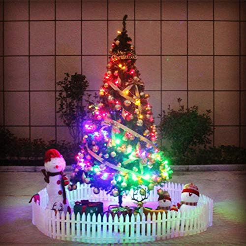Yumuo Artificial Christmas árvores com luzes, lápis pré-cama Xmas Pine Tree Premium PVC Aunchas de luxo de árvores de