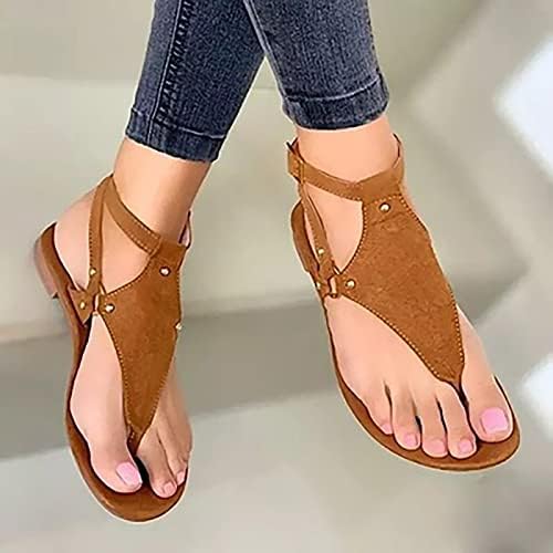 Mulheres sandálias romanas plus size size vintage verão casual chinell chinel shoes slip slip em sapatos de tornozelo calçados