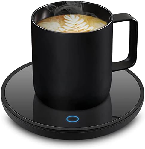 Caneca de café Aquecedor, capa mais quente, cafeteira inteligente com desligamento automático para mesa de escritório,
