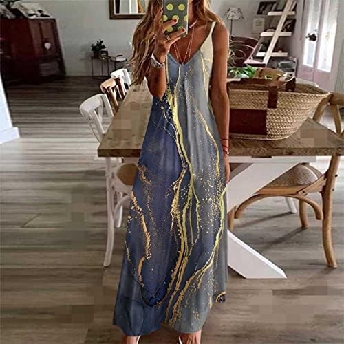 Vestido boho para mulheres verão casual verão sexy ajustável spaghetti tira de borboleta impressão de borboleta vestido de