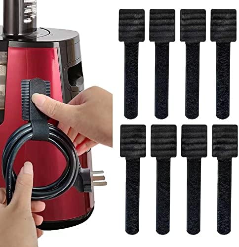 Sinifer 8 PCs Organizador de cordão para aparelhos, organizador de cabo do suporte do cordão compatível com pequenos utensílios