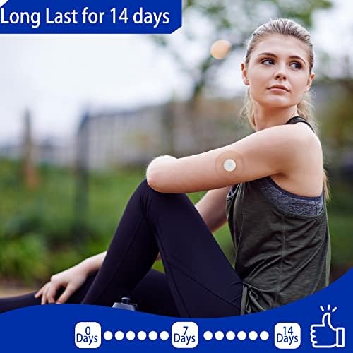 40pack libre 3 tampas de sensor para bandagem de freestyle impermeabilizada 14 dias de 14 dias