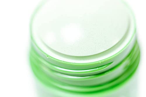 Máscara de pele desintoxicante da pele de ervas - máscara de limpeza natural com extratos de chá verde e rolo no aplicador - contém