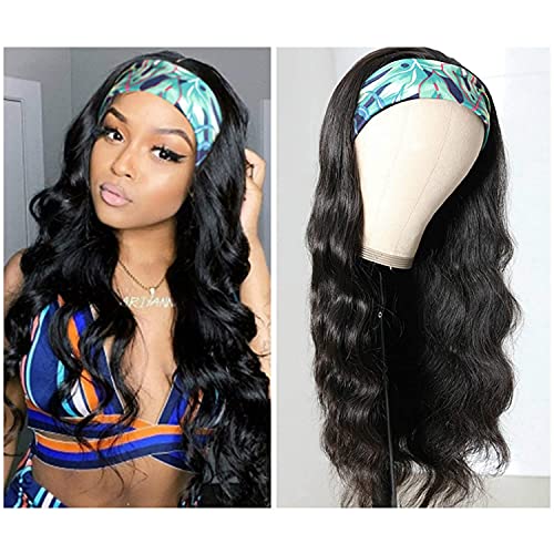 Perucas de faixa para as mulheres negras onda de onda de cabeceira de cabeceira humana perucas de cabelos humanos cabelos virgens